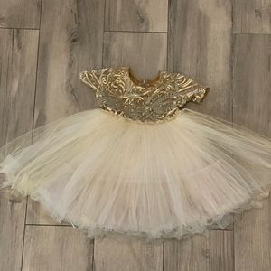 Tunza Tulle Toddler 12-18 months baby wedding dress